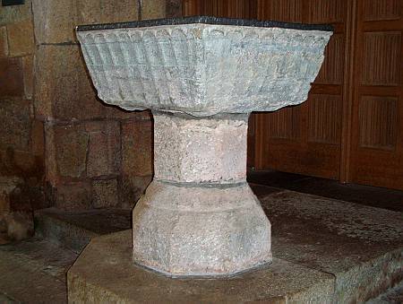 Sampford Courtenay - The Font